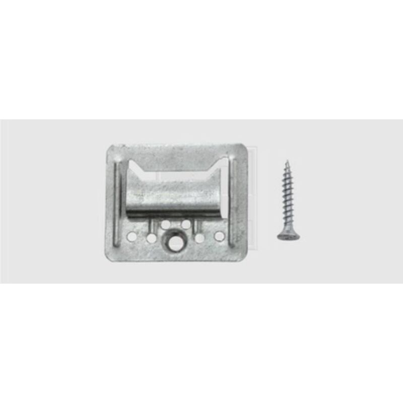 Profilo uncino Acciaio zincato 685201575 100 pz. (l x a) 28 mm x 7.3 mm - SWG