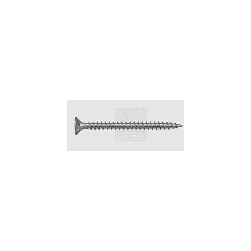 Vis à bois 5 mm 50 mm à denture intérieur multiple acier galvanisé 250 pc(s) A725881 - SWG