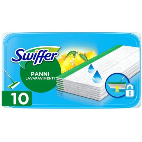 Swiffer Lavapavimenti Wet 10 Panni Umidi