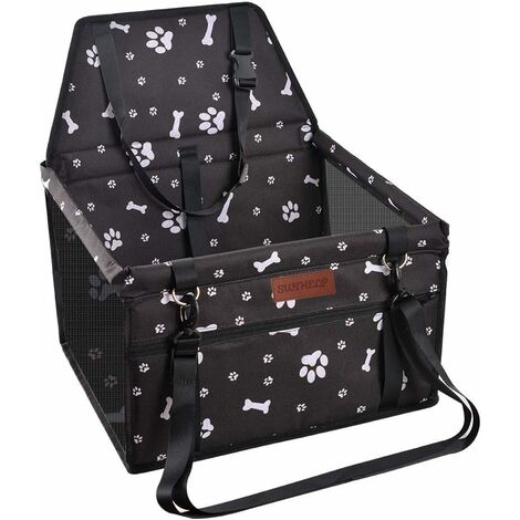 SWIHEL Dog and Cat Carrier Bag with Booster, Breathable Pet Carrier Bag Car Seat Belt for Dog Cat Pet.