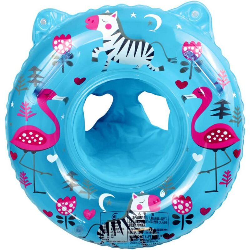 Swim Ring With Seat Infant Swim Ring Float, Inflatable Swim Ring With Seat For Infants/Toddlers 6-36 Months (Outer Diameter 52cm)
