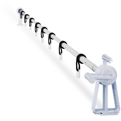Swimming Pool Cover Reel Pool Cover Roller Solar Cover Reel 8 Straps 1 - 6 M