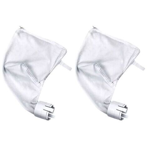 Swimming Pool Debris Cleaning Bag, Fine Mesh Filter Replacement Bag with Zipper for 360 380, 2pcs Cleaning Tools, Garden Cleaning Tools