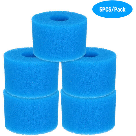 Swimming Pool Filter Cleaning Tool Reusable Washable Sponge Foam Filter Cartridge Replacement