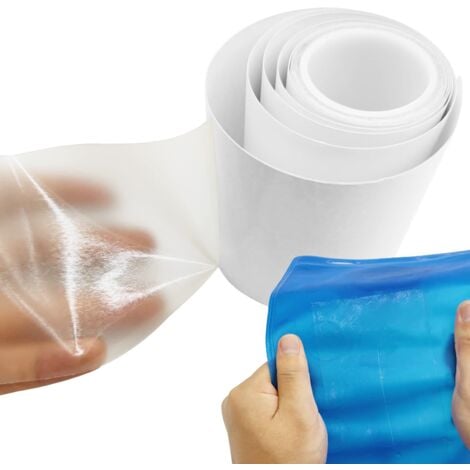 COOCHEER Swimming Pool Repair Tape/Clear Waterproof TPU Tape Repair Kit 100cm15cm Suitable for Inflatable Mattresses and Inflatable Swimming Rings