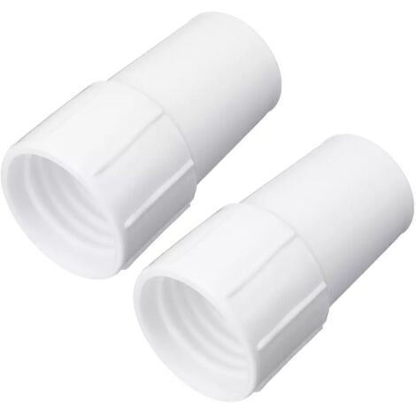 Swimming Pool Vacuum Hose Cuffs Connector Adapter Fit for Vacuum Hose Cleaning Accessories 1.5 Inch 2 Pcs