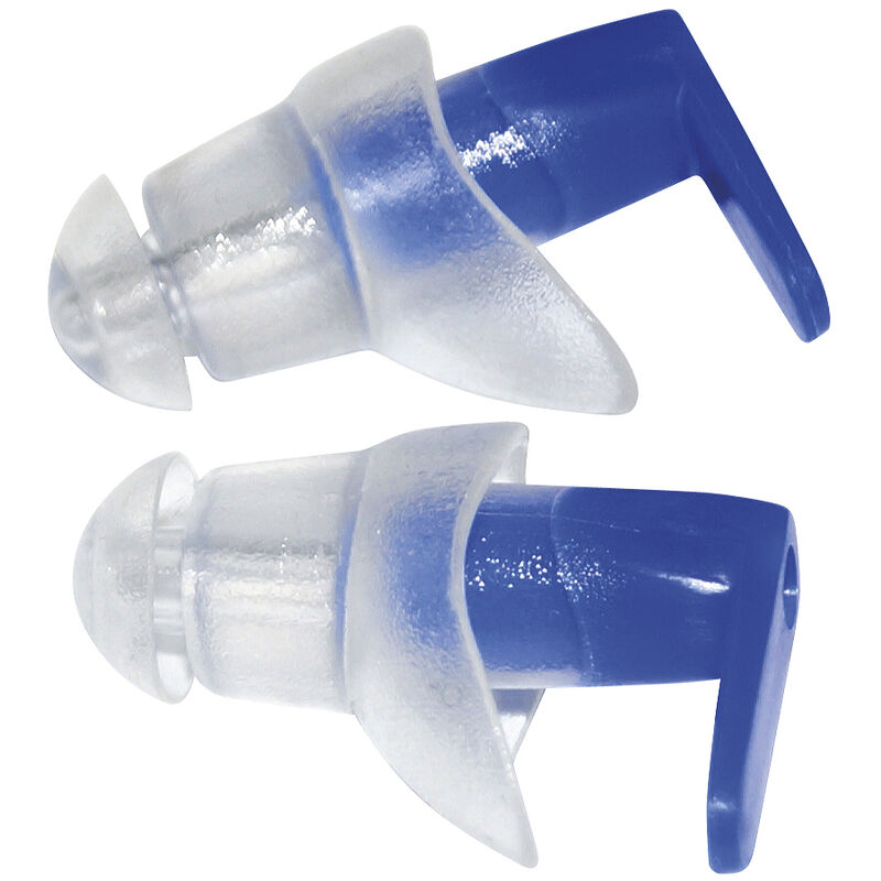 Swimtech - Ear Plugs Blue/Clear - Blue/Clear