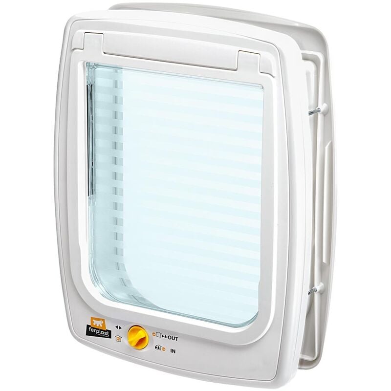 Swing 11 Porte pour chien taille moyenne swing 11 avec fermeture à 4 voies, indicateur de direction électronique et Wind Stopper.. Variante - Misure: