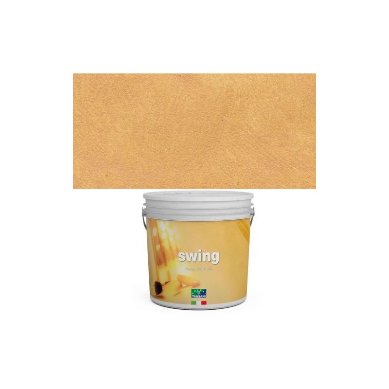 Tassani - swing oro 1 lt. pittura decorativa finitura effetto sabbiato fine