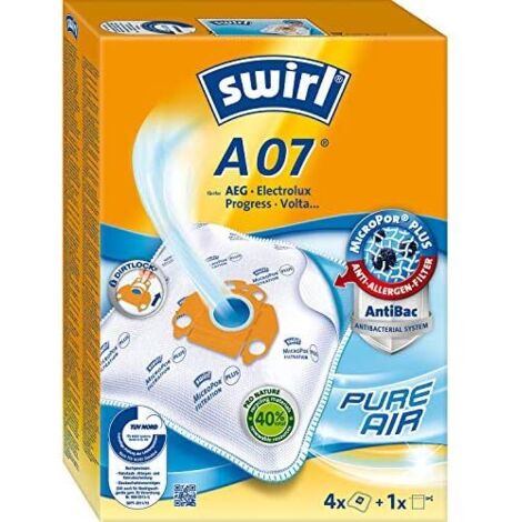 Swirl 179336 Sacchetti per aspirapolvere A 07 AirSpace