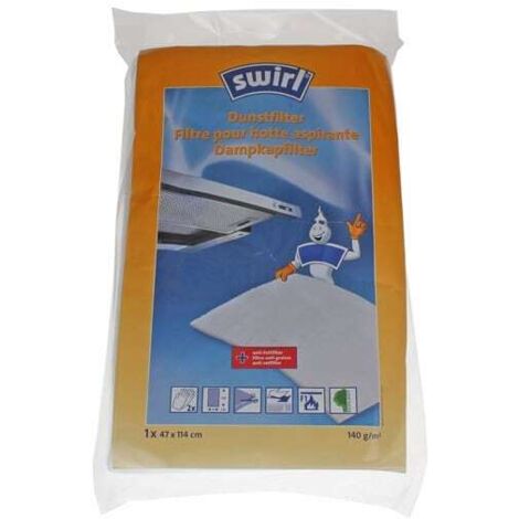 Swirl - filtro de campana extractora 140 gr 47x114 cm - 6769048 - 4006508219261