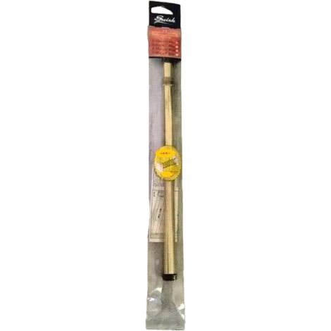 SWISH - 1 BACCHETTA PIATTA A PRESSIONE 30-43CM IN ACCIAIO COLORE ORO