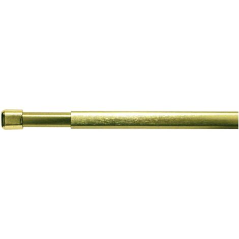 SWISH - 1 BACCHETTA PIATTA A VITE 60-80IN OTTONE COLORE ORO