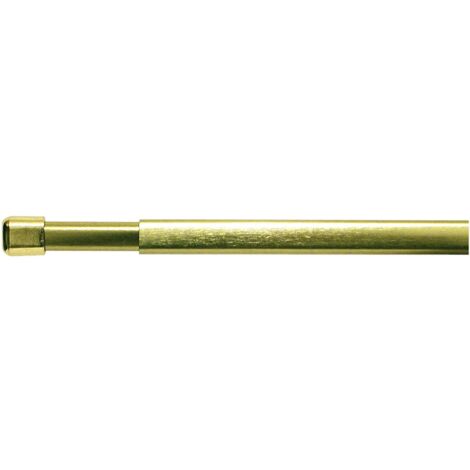 SWISH - 1 BACCHETTA PIATTA A VITE 60-80IN OTTONE COLORE ORO