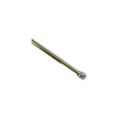 SWISH - 2 BACCHETTE TONDE APRESSIONE DIAM. 8MM 50-55 CM IN ALLUMINIO COLORE ORO