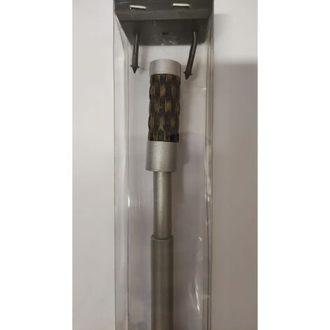 SWISH - BASTONE PER TENDE ESTENSIBILE 160-300CM NICE ARGENTO