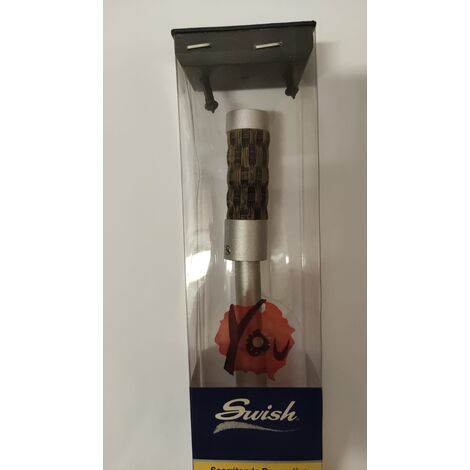 SWISH - BASTONE PER TENDE ESTENSIBILE 90-160CM NICE ARGENTO