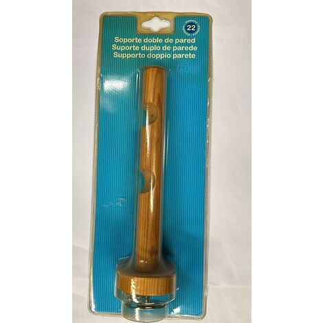 SWISH - SUPPORTO LUNGO DOPPIO IN LEGNO DI PINO DIAMETRO 22MM