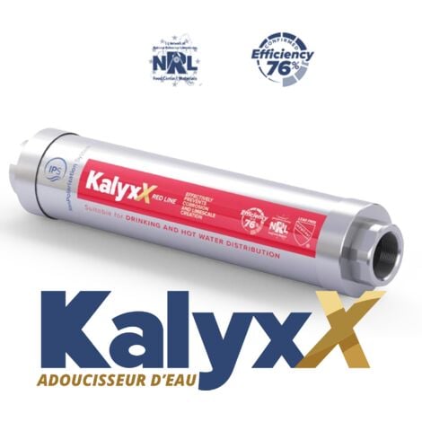 Swiss Aqua Technologies Addolcitore d’acqua Anticalcare innovativo IPS Kalyxx RedLine G1/2' femmina (IPSKXRG12)