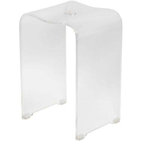 Swiss Aqua Technologies Asiento de baño PMR, Transparente (SATSTOLPLASTT)