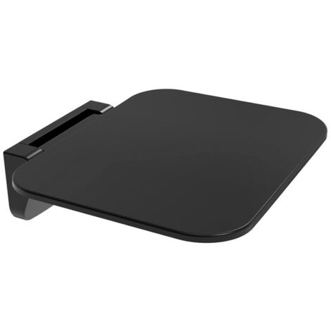 Swiss Aqua Technologies Asiento de ducha plegable 38 x 13,3 x 36,5 cm, PMR, negro (SATDSEDPLC)