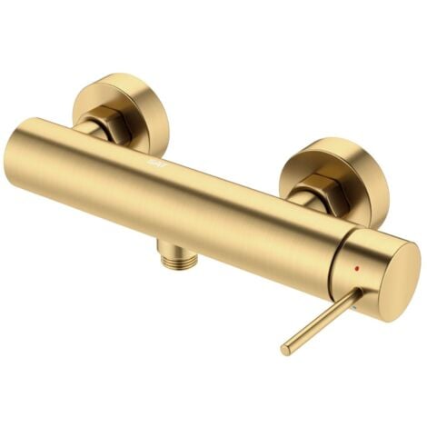 Swiss Aqua Technologies Aurum mitigeur de douche mural 150 mm à levier sans set de douche, or (SATBAUR268BG)