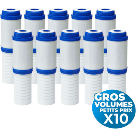Swiss Aqua Technologies Cartouche filtrante SAT 2 composants 10 microns (SATCPC1010MX10)
