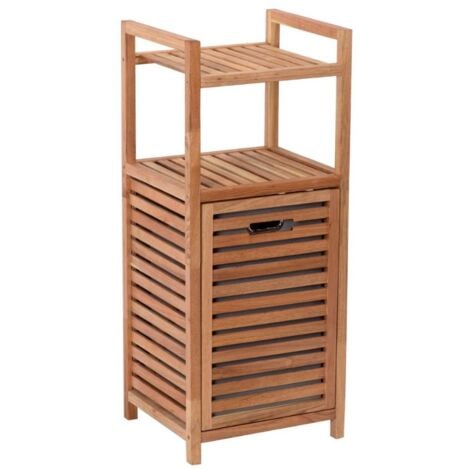 Swiss Aqua Technologies Cesto para la ropa sucia Naturel Home 35,5x95x39,5 cm, madera (HOMEKOS2)