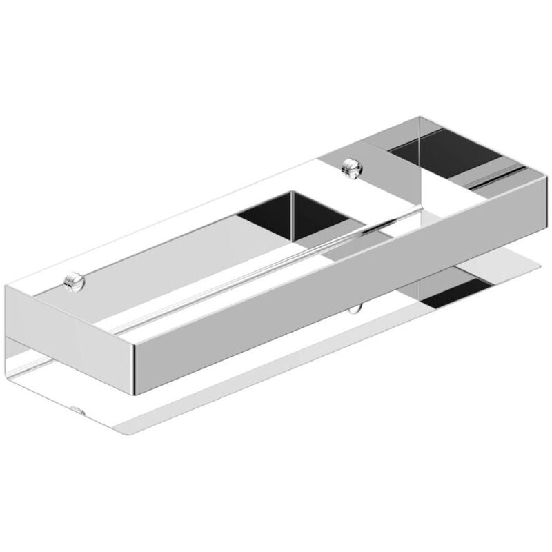 Etagère de salle de bain 30x10x5,5 cm, inox (SATDPOL3012NRZ) - Swiss Aqua Technologies