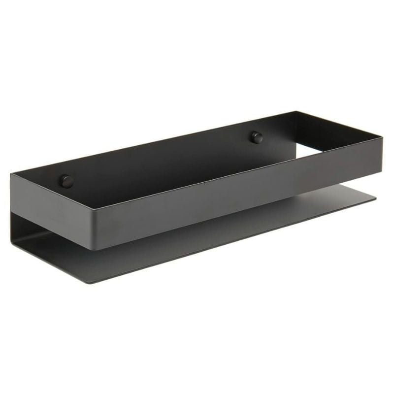 Etagère de salle de bain 30x10x5,5 cm, noir (SATDPOL3012MC) - Swiss Aqua Technologies