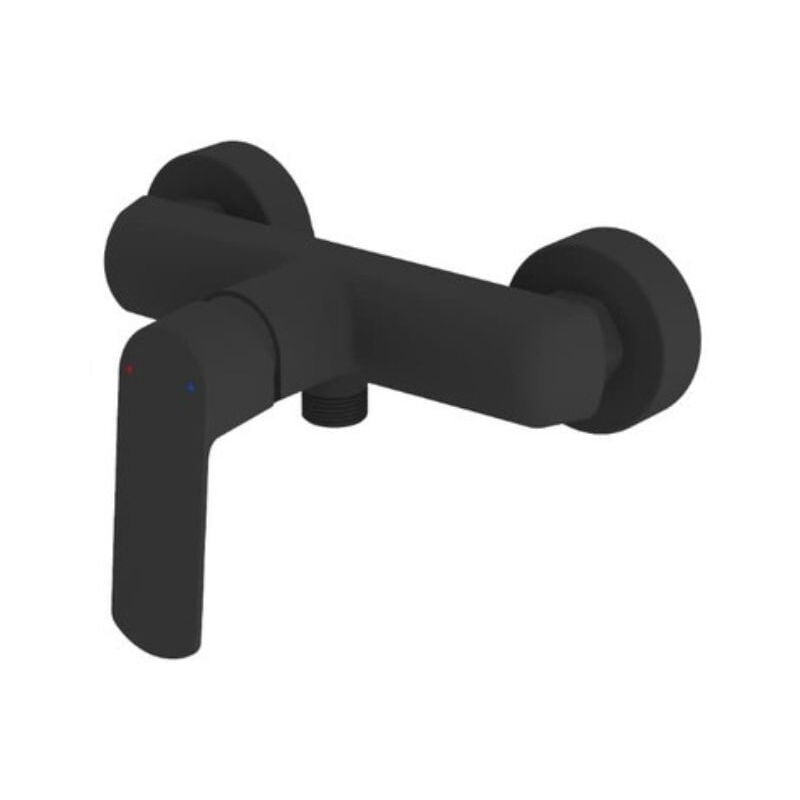 Mitigeur de douche Feel, sans set de douche, 150 mm, noir mat (SATBSFEEL268C) - Swiss Aqua Technologies