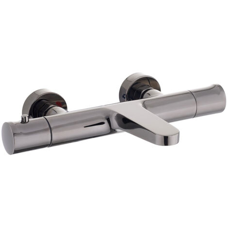 Swiss Aqua Technologies SAT DARK Miscelatore da bagno senza doccia PVD Gun Metal (SATBSDA222)