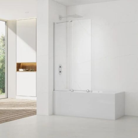 Swiss Aqua Technologies Walk-In Xmotion Pare baignoire 150x117,5 cm, chrome (SATWIXMVZ150)