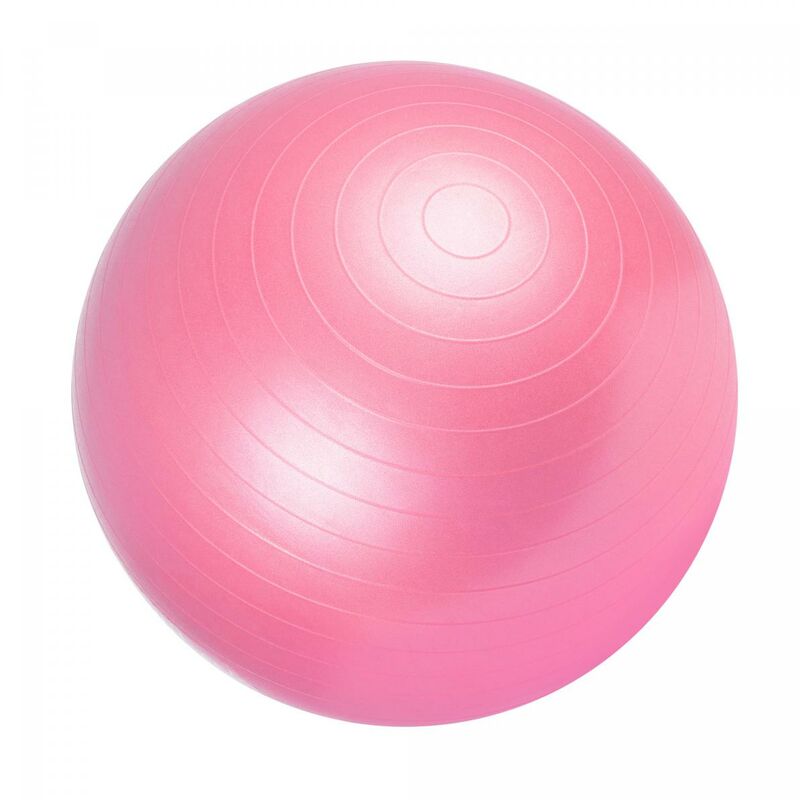 GORILLA SPORTS - Swiss ball - Ballon de gym - Tailles : 55 cm, 65 cm, 75 cm - Couleur : FUCHSIA - Diamètre : 75 CM - FUCHSIA