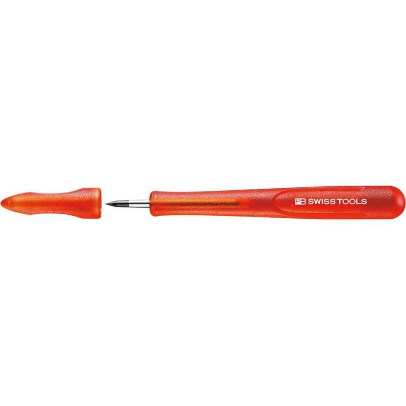 Pb Swiss Tools - Reissnadel hm 4x135mm mit Kappe und, Kunststoffgriff
