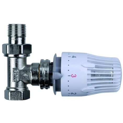 Swissbrands GmbH Thermostatventil-Set Durchgangsform Kopf K Heizkörper Ventil