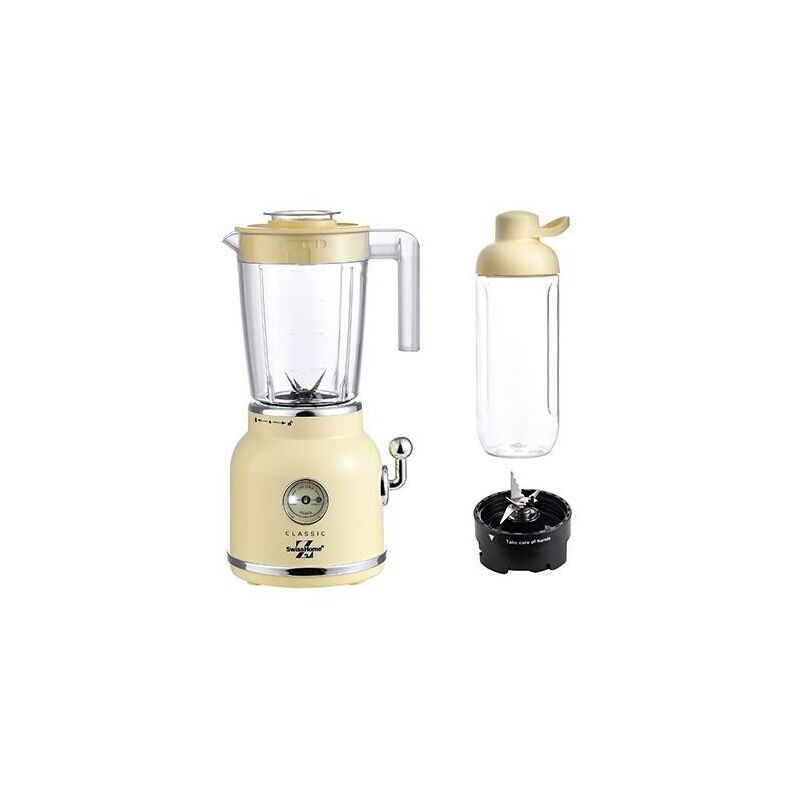 

Batidora de vaso Swisshome Classic 2 En 1 Amarillo 0,8L