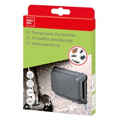 SWISSINNO Control Natural 2 Trampas para Cucarachas 1 520 260