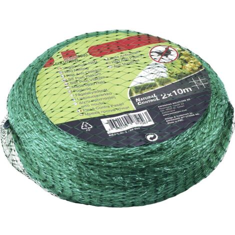 Swissinno Natural-Control netting 10x2m Rete di protezione per uccelli Principio di funzionamento Dissuasore 1 pz.