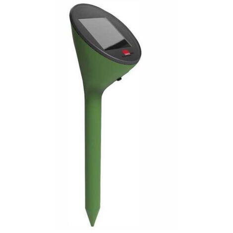 Swissinno Solar SuperCat repelente solar verde para jardín