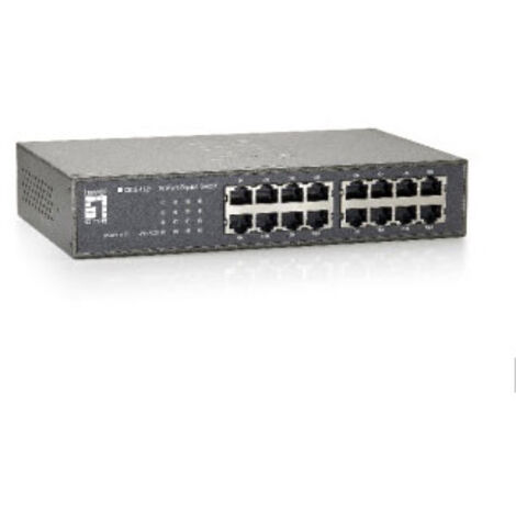 Switch 16P DT LevelOne GEU-1621 10/100/1000 (GEU-1621)