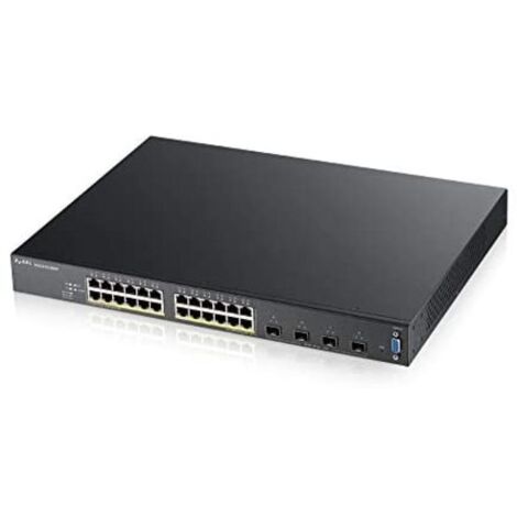 SWITCH 24P GBE POE L2 MANAGED 4X10G
