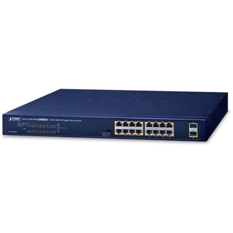 Switch 4Power 16 Ports 10/100/1000 802.3AT POE GSW-1820HP