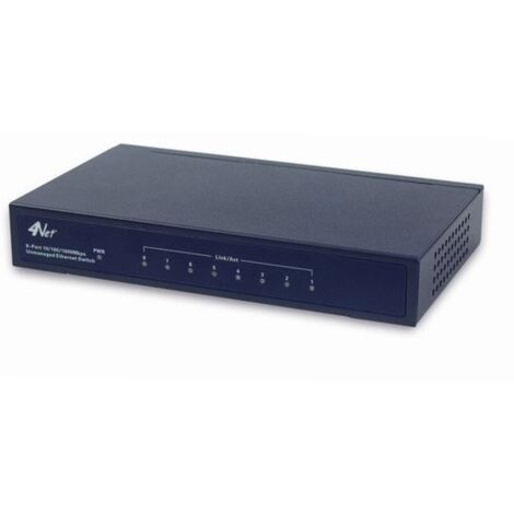 Switch 4Power 8 Puertos 10/100/1000 RJ45