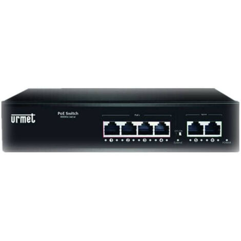 Switch 4X10/100 Poe + 2 Uplink ( URMET cod. 3000/401 )