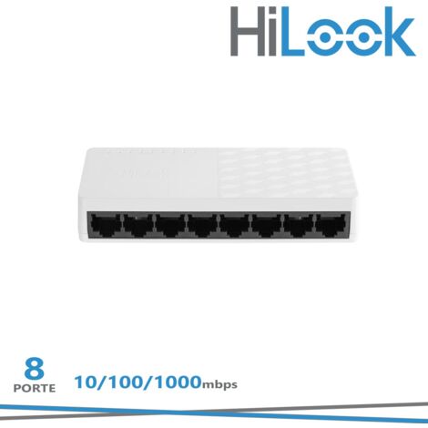 SWITCH 8 PORTE 10/100/1000MBPS