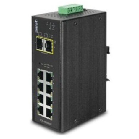 Switch 8 ports 4 power 2p+e 10w 14.8mbps - igs-10020mt