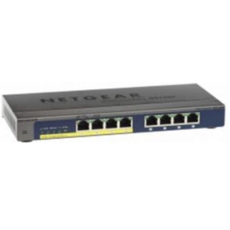 SWITCH 8 PUERTOS GIGABIT POE+