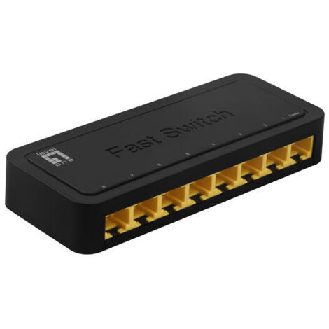 Switch 8x FE FEU-0812 Kunststoff