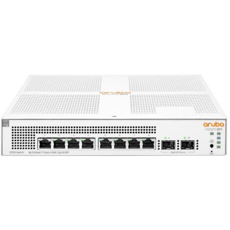 Switch aruba istant on 1930 8g managed 8xrj45 10/100/1000 poe 124w + 2sfp 1gbe garanzia a vita - jl681a